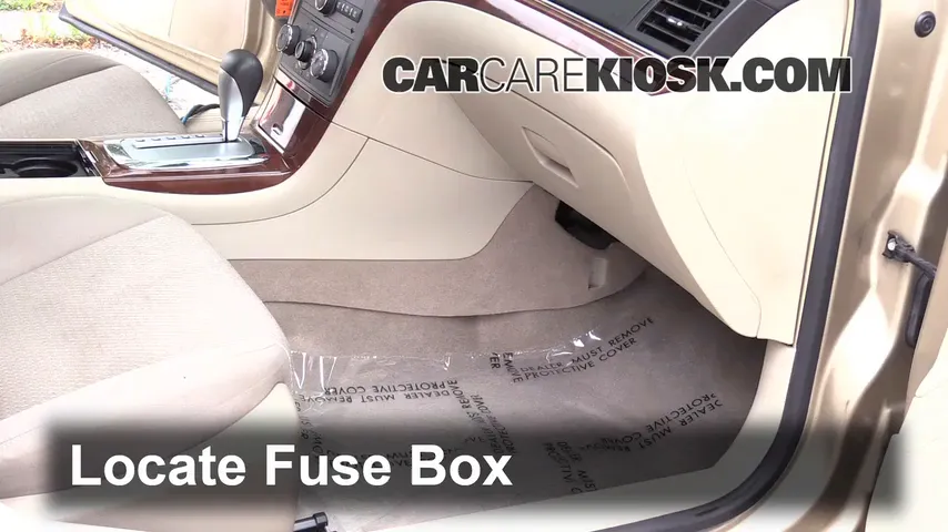 2008 Saturn Aura XE 3.5L V6 Fuse (Interior) Check